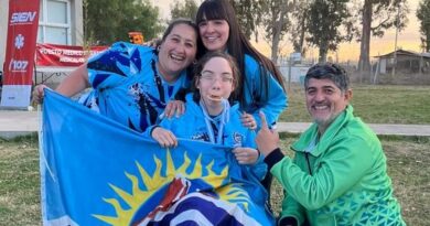 Juegos de la Patagonia: Santa Cruz suma medallas y busca un lugar en el podio patagónico