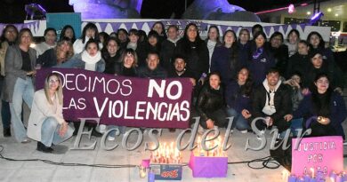 N25: Vigilia por el Día de la no violencia contra mujeres