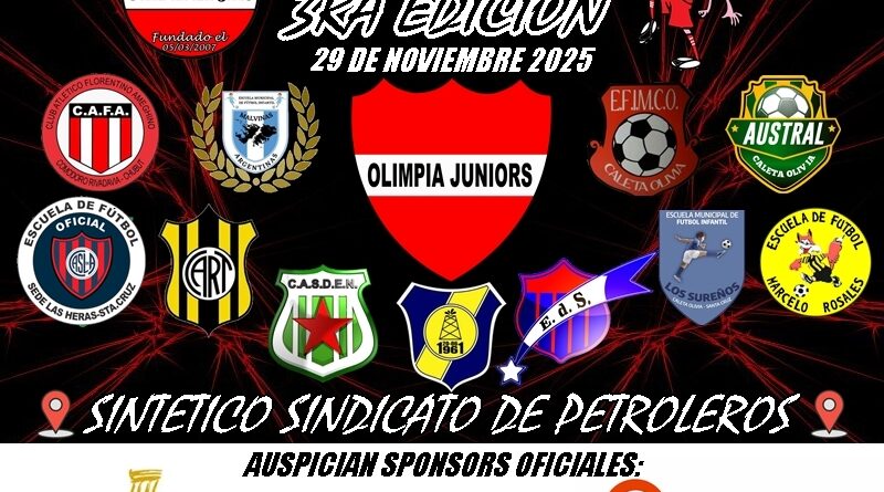 La Escuelita Olimpia Juniors, prepara una jornada de despedida del 2025