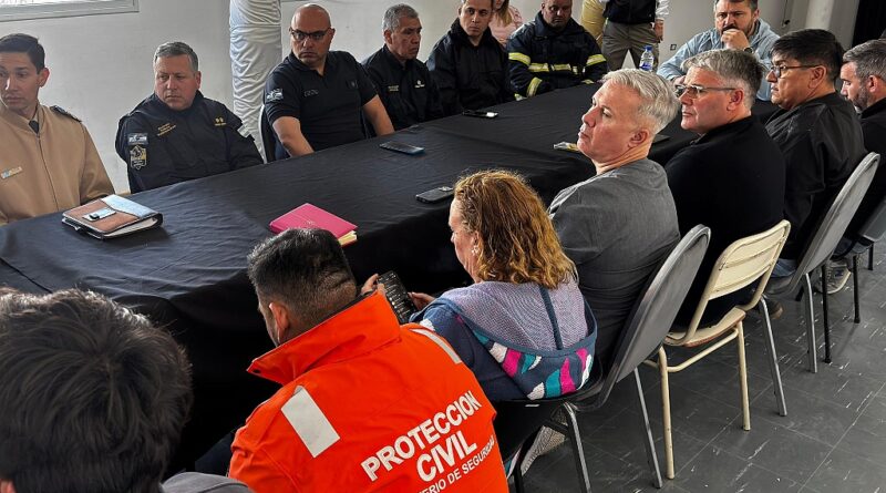 El municipio realizó relevamiento de la situación de la ciudad tras el fuerte temporal de viento