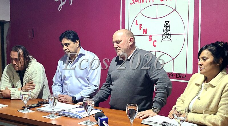 El Gobierno santacruceño fortalece el vínculo con clubes del fútbol oficial en Caleta Olivia