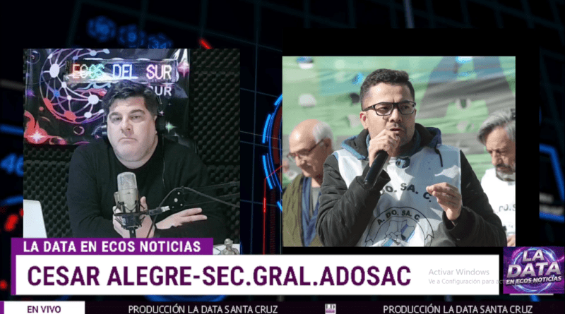 César Alegre: “No queremos paro, queremos soluciones”