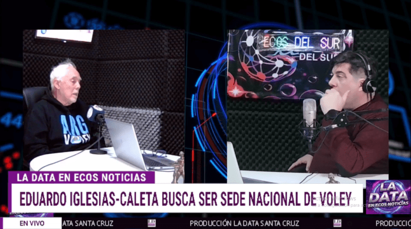Eduardo Iglesias impulsa la llegada de la Liga Federal de vóley a la ciudad