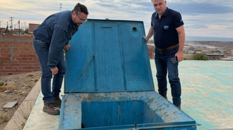 Servicios Públicos acelera obras hídricas en Caleta Olivia