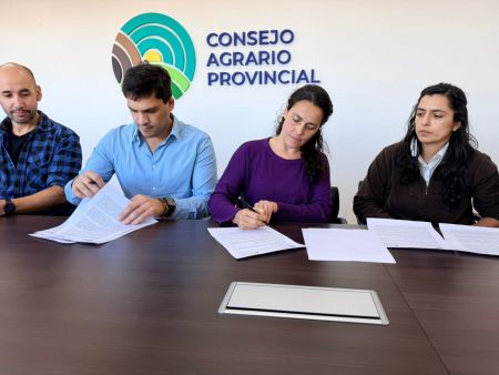 El Consejo Agrario Provincial firmó convenio para fortalecer la conservación ambiental
