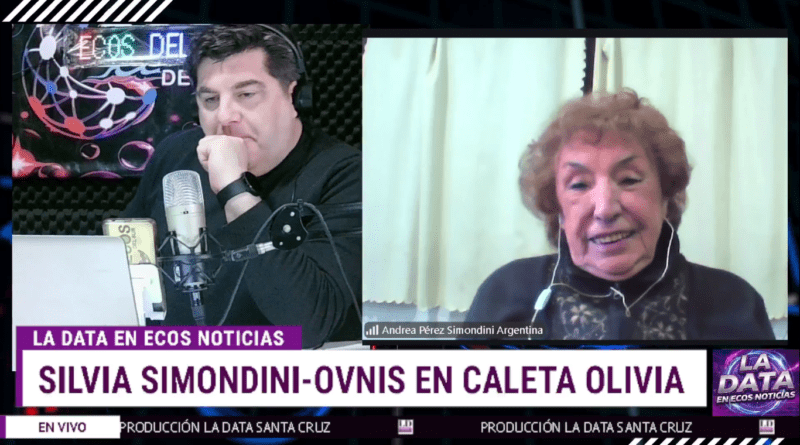 “Lo que vi arriba de mi casa me cambió la vida”: Silvia Pérez Simondini recordó el histórico avistamiento OVNI en Caleta Olivia