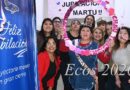 Entre aplausos y abrazos, Martina realizó su último timbrado después de 30 años de servicio