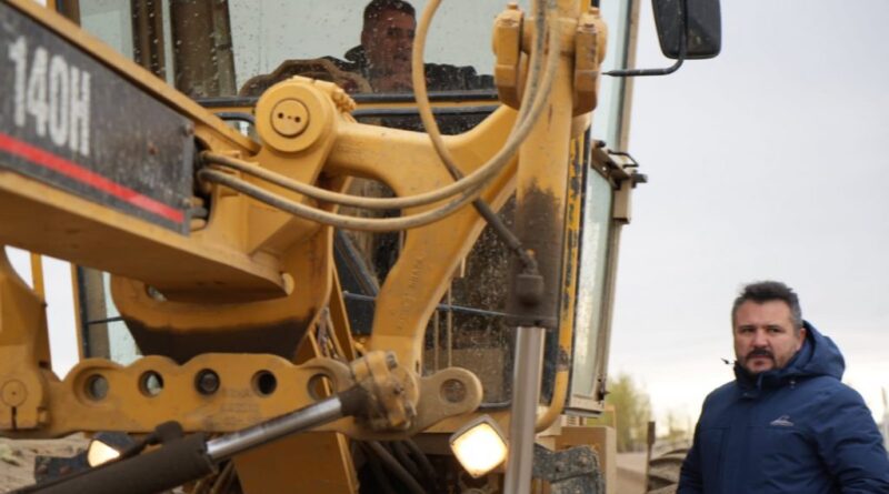 Pablo Carrizo supervisó tareas de limpieza y mantenimiento preventivo tras las intensas lluvias