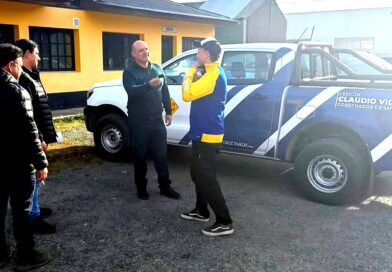 El Gobierno entregó un nuevo móvil para la Delegación Vial El Chaltén