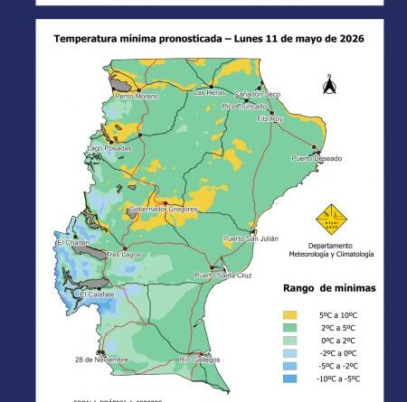 Mejora el clima en Santa Cruz: conocé cómo estará estos próximos días