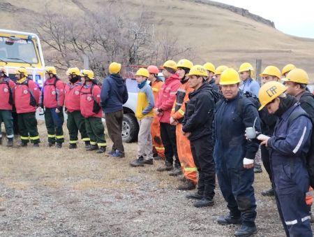 La Brigada de Incendios Forestales de Río Turbio celebró 41 años de historia, formación y compromiso con la comunidad