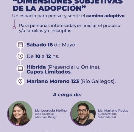 Adopción: mañana finaliza la inscripción para el taller que busca derribar mitos y despejar dudas a las familias