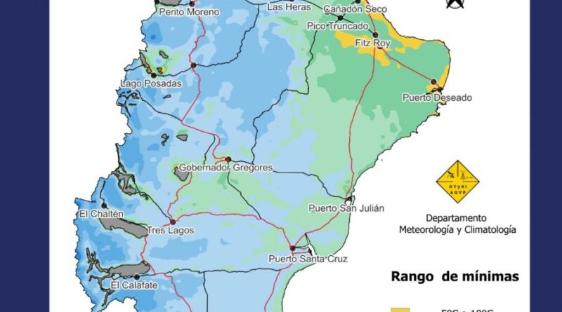 Vialidad Provincial monitorea el clima y las rutas santacruceñas