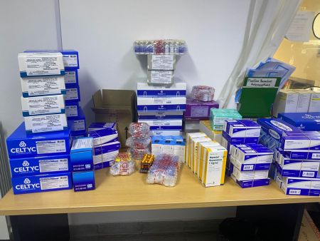 Llegada de medicamentos: “Contar con este stock de medicamentos liberará fondos para otras coberturas esenciales”, afirmó Rivas