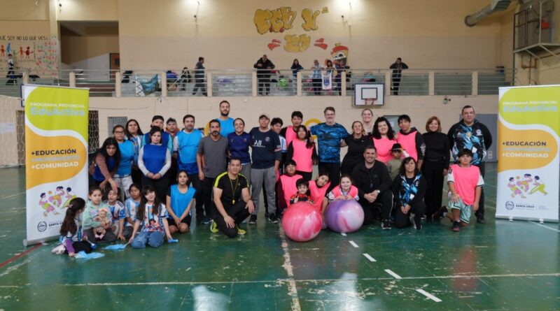 Con gran éxito y acompañamiento familiar, se vivió la jornada de Kikobol en Caleta Olivia