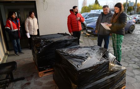 Salud continúa con la distribución de medicamentos, ahora llegó el camión al hospital de Puerto Santa Cruz