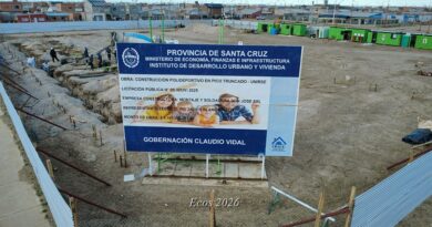 Pico Truncado comienza a ver cómo se hace realidad el nuevo Polideportivo de la ciudad