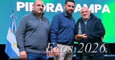 El Gobierno Provincial acompañó el 82° Aniversario de Cañadón Seco