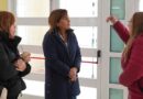 Iris Rasgido, acompañó el inicio de la renovación integral del sistema de calefacción en la Escuela Industrial N°7 en Las Heras