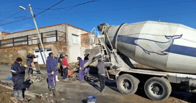 El Municipio ejecuta obras y tareas de mantenimiento en distintos sectores