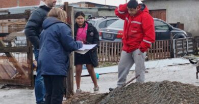 Gobierno Provincial: amplio operativo territorial y de contingencia ante las inclemencias del tiempo en Río Gallegos