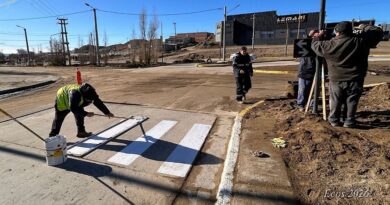 Avanza la puesta en valor de la calle Juana Terraz y su inauguración será en los próximos días 25 de julio de 2026