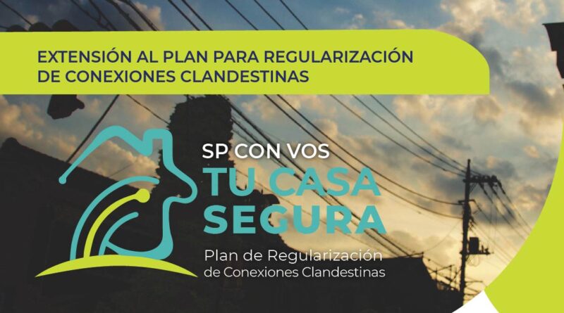 Se extiende hasta el 1º de septiembre el programa “Tu Casa Segura”