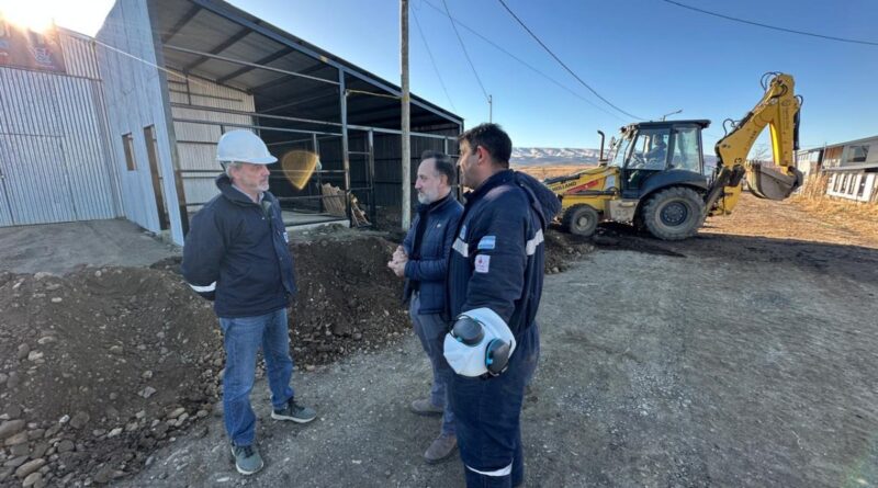 Berasaluce supervisó obras, anunció nuevos proyectos y mantuvo una intensa agenda de trabajo en la Cuenca Carbonífera