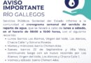 Servicios Públicos realizará entrega de agua potable en barrios de Río Gallegos