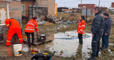 Georgion: “Acompañamos con  respuestas concretas en la contingencia climática, desde el Gobierno Provincial”