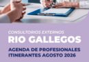 La Caja de Servicios Sociales presentó la agenda de consultorios externos de agosto
