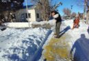 Las Heras: trabajo articulado de los entes provinciales para asistir a la comunidad durante el temporal de nieve