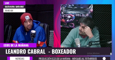 Leandro “Wanchope” Cabral peleará el 8 de agosto y reafirma su sueño de convertirse en boxeador profesional