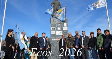 Caleta Olivia conmemoró el aniversario del Paso a la Inmortalidad del General José de San Martín