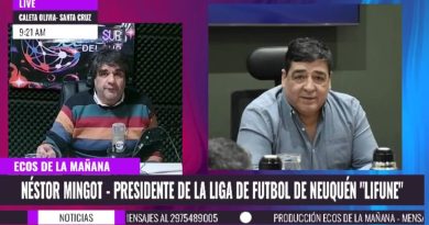 Néstor Ríos destacó el crecimiento del fútbol patagónico y proyecta nuevos desafíos para la Liga Neuquina
