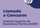 Llamado a Concurso para la cobertura de Cargo en el InSET