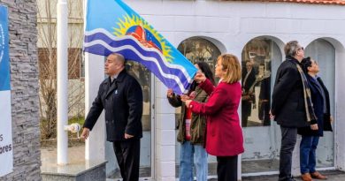 El CPE acompañó el homenaje al General San Martín y la entrega del Sable Corvo en Cañadón Seco