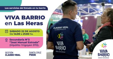 Viva Barrio llega a Las Heras para acercar las herramientas del estado a los vecinos