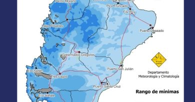 Conocé como estará el clima en Santa Cruz para los próximos días