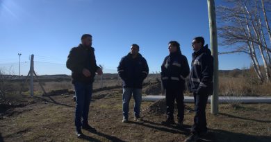 Renovación de la red cloacal: El Gobierno y la Comisión de Fomento de Cañadón Seco trabajan para dar respuestas a la comunidad
