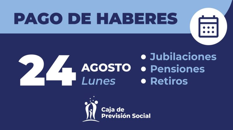 Cuándo cobro en la Caja de Previsión: fecha de pago y cómo son los aumentos de agosto