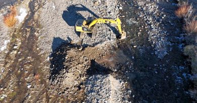 El Gobierno Provincial realiza trabajos preventivos ante la crecida de los ríos Jeinimeni y Los Antiguos