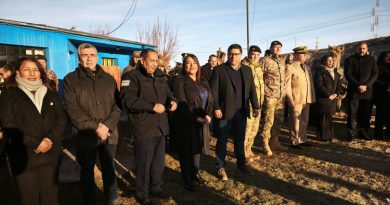 Claudio Vidal acompaña a la comunidad de Piedra Buena en el festejo de un nuevo aniversario