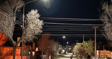 Más iluminación LED y seguridad: Servicios Públicos avanza con obras en Río Gallegos y Santa Cruz