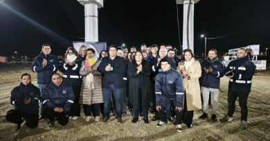 Con nuevas luminarias led, el Barrio Monte León avanza en infraestructura y calidad de vida