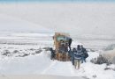Vialidad Provincial realizó el despeje de nieve y brindó asistencia en la Ruta Provincial N°39