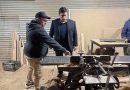 Vidal apoyó a carpintero de Piedra Buena afectado por un incendio