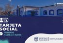 Se realizó la acreditación de Tarjeta Social