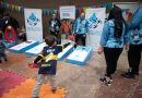 Educación y deporte se integraron en una jornada recreativa para los niños santacruceños