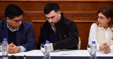 Santiago Aberastain: “Es la obra más importante llevada adelante con fondos propios del UNIRSE”